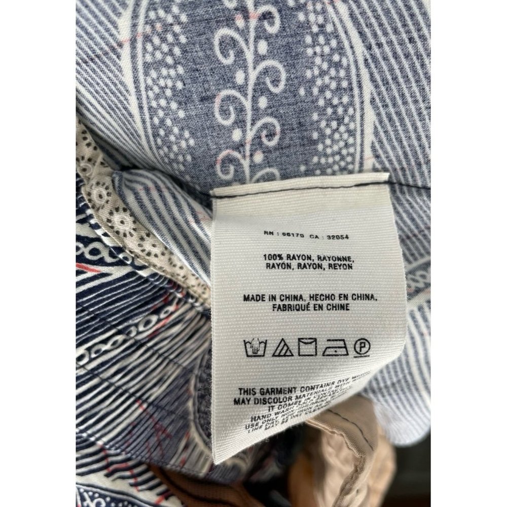 Anthro Abstract Pattern Jogger Side Stripe Size L - image 8